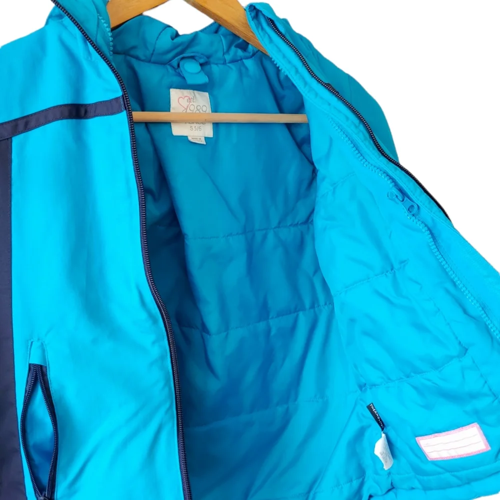 The Children's Place Blue and Black Jacket Size Small (5/6)